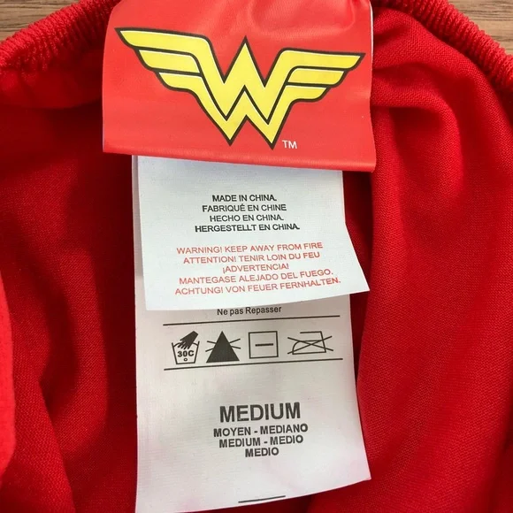 Rubies Justice League Wonder Woman Child Costume Size Medium Girls 8-10 - Picture 8 of 9